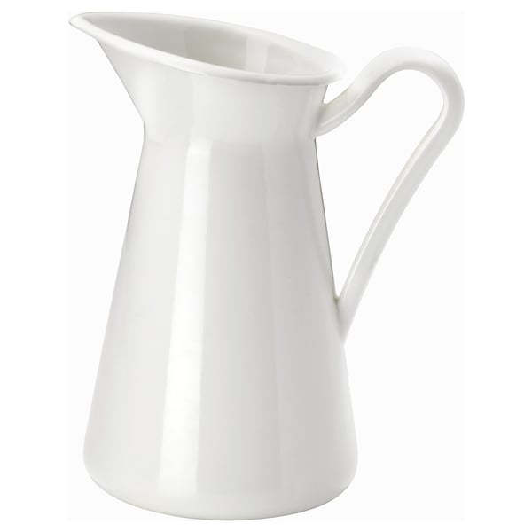 SOCKERÄRT Jarra, blanco, 22 cm