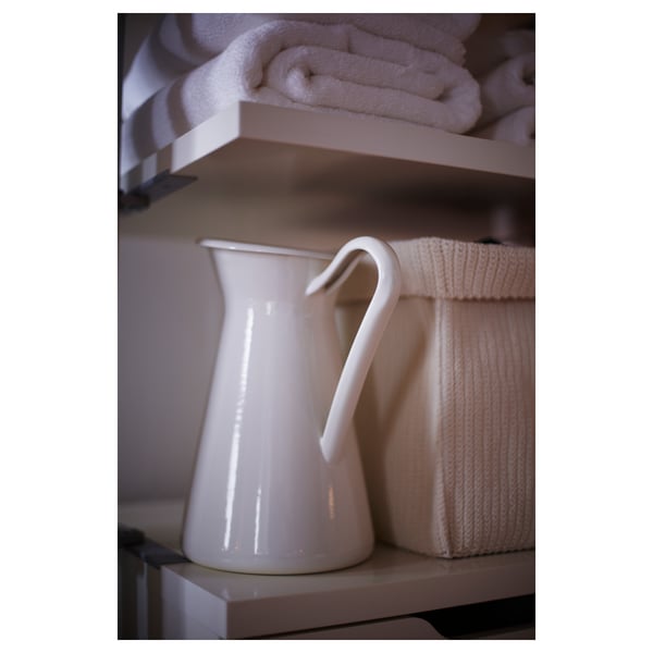 SOCKERÄRT Jarra, blanco, 22 cm
