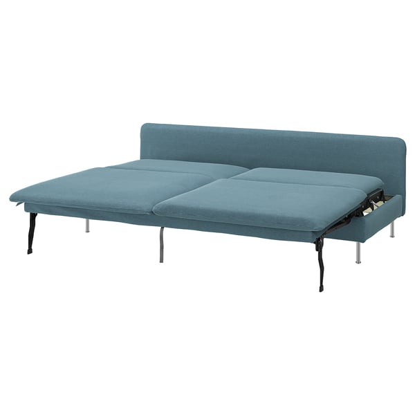 SÖDERHAMN Funda p/módulo sofá cama 3 plazas, Fridtuna azul grisáceo oscuro