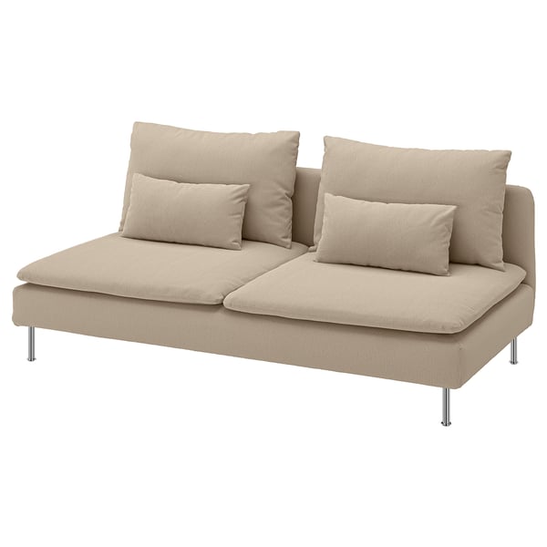SÖDERHAMN Funda para módulo de 3 plazas, Kelinge beige