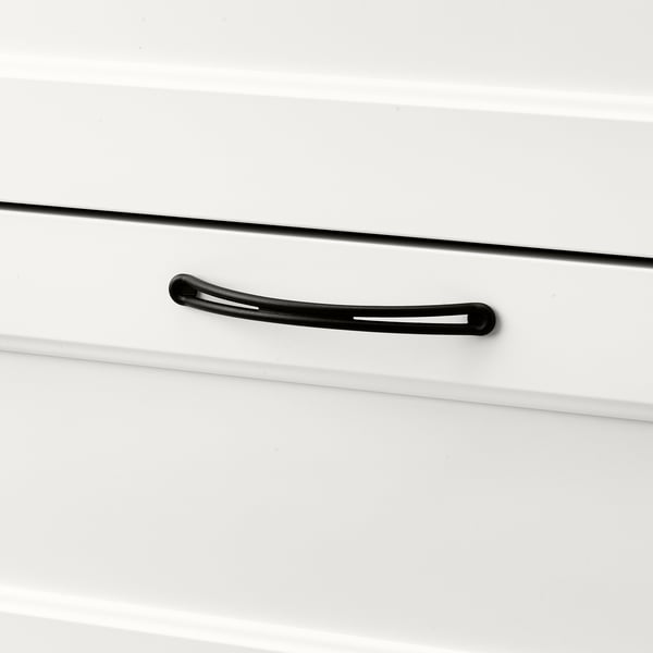 SONGESAND Cómoda de 3 cajones, blanco, 82x81 cm