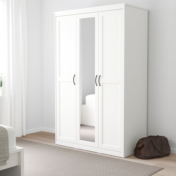 SONGESAND Muebles para recámara, 5 piezas, blanco, Queen