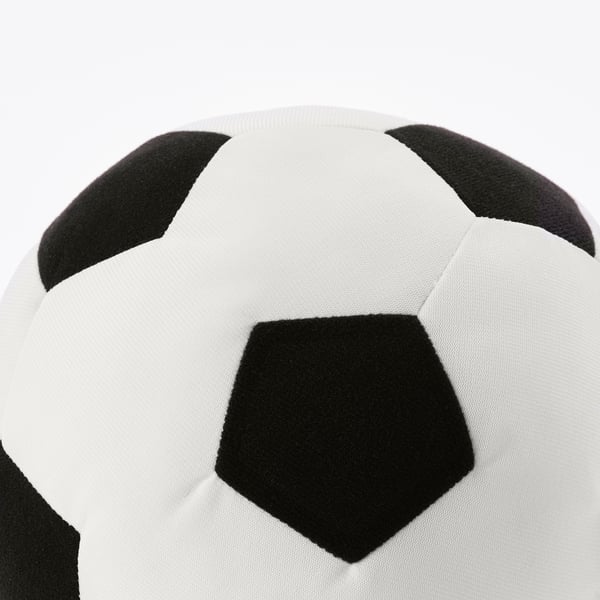 SPARKA Peluche, balón/negro blanco