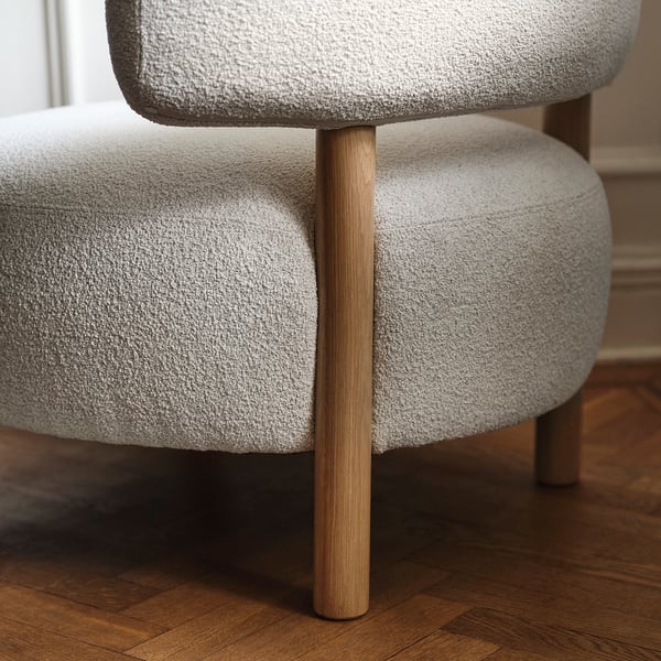 STOCKHOLM 2025 Sillón, Djurmo gris/blanco