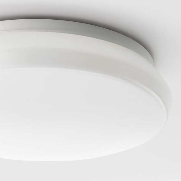 STOFTMOLN Lampara de techo/pared LED, Inteligente regulac lumin inalámbr/blanco cálido blanco, 10 "