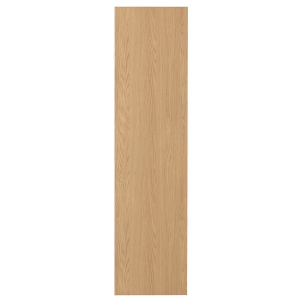 STORKLINTA Puerta, efecto roble, 50x195 cm