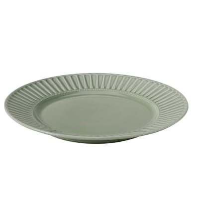 STRIMMIG Plato, gres gris-verde claro, 27 cm