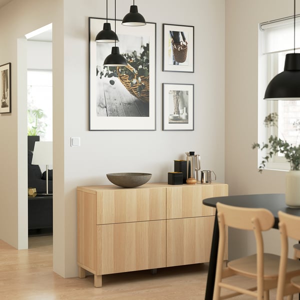 STUBBARP Pata, efecto roble tinte blanco