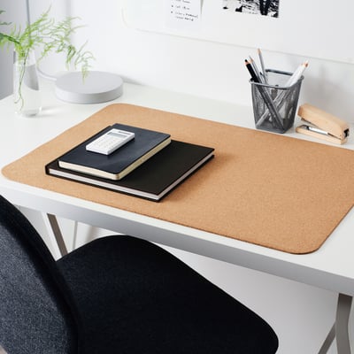 SUSIG Protector de escritorio, corcho, 45x65 cm