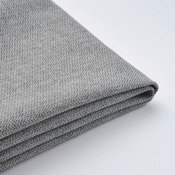TÄRNKULLEN Funda de base de cama, Tibbleby beige/gris, Matrimonial