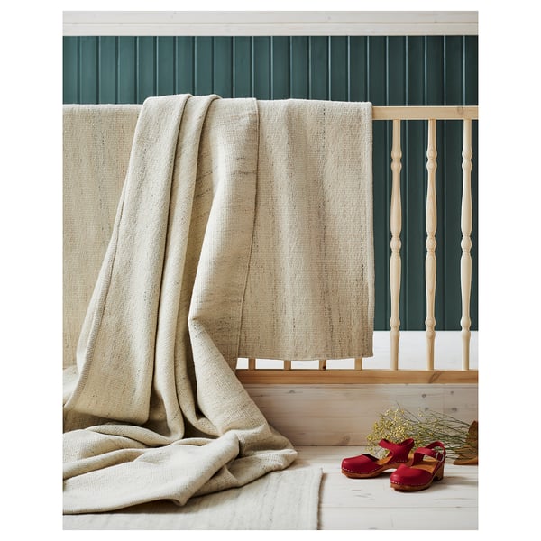 TIDTABELL Tapete, beige, 80x200 cm