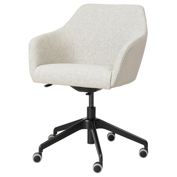 TOSSBERG / LÅNGFJÄLL Silla sala de juntas, Gunnared beige/negro