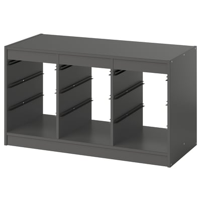 TROFAST Estructura, gris, 99x44x56 cm
