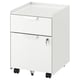 TROTTEN Cajonera de 2 cajones y ruedas, blanco
