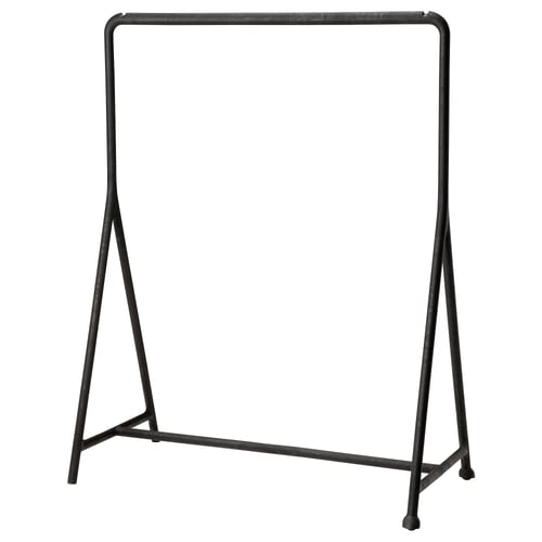 TURBO Perchero int/ext, negro, 117x59 cm