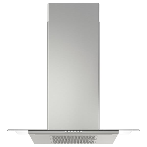 UNDANTAG Extractor de pared, ac inox/vidrio