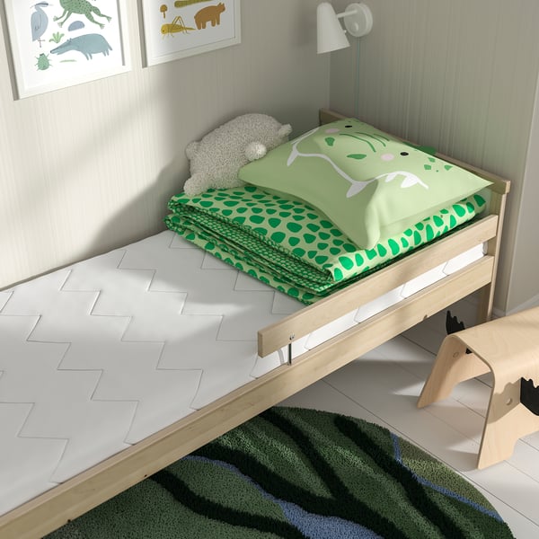 UNDERLIG Colchón espuma cama júnior, blanco, 70x160 cm