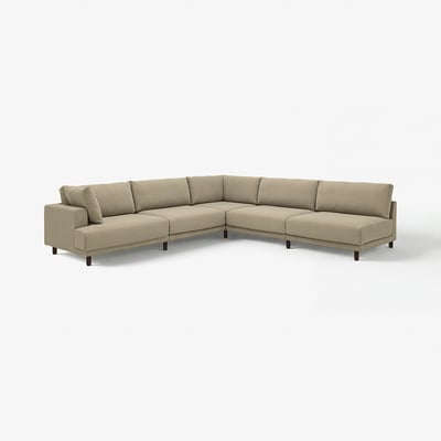 UPPÅKRA Sofá modular esquina, 6 asientos