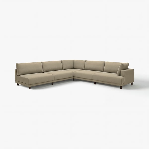 UPPÅKRA Sofá modular esquina, 6 asientos