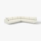 UPPÅKRA Sofá modular esquina, 6 asientos