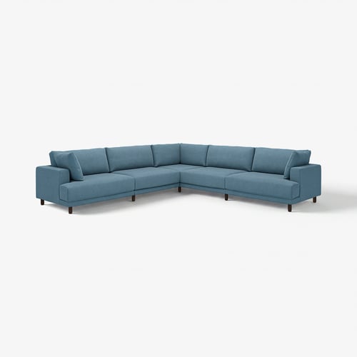 UPPÅKRA Sofá modular esquina, 6 asientos