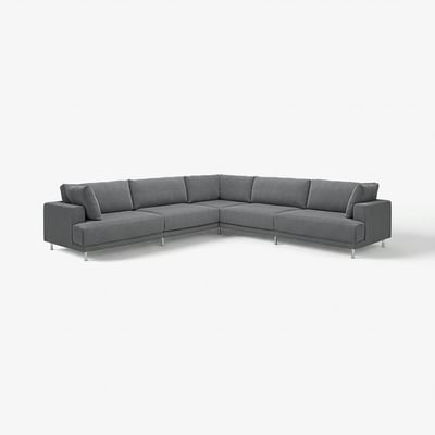 UPPÅKRA Sofá modular esquina, 6 asientos