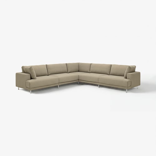 UPPÅKRA Sofá modular esquina, 6 asientos