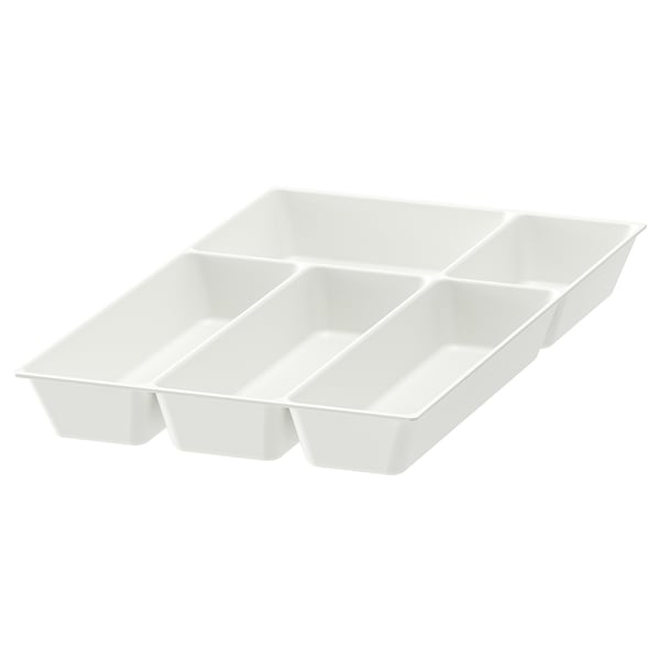 UPPDATERA Bandeja para cubiertos, blanco, 30x50 cm