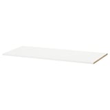UTRUSTA Repisa para gabinete bajo, esquina, blanco, 127 cm