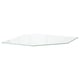UTRUSTA Repisa para gabinete de pared, vidrio, 66 cm