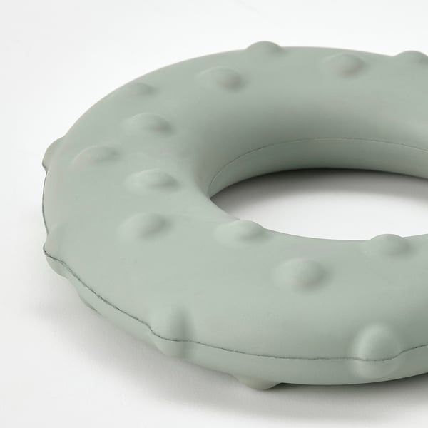 UTSÅDD Juguete para perro, Rellenable con comida/verde grisáceo