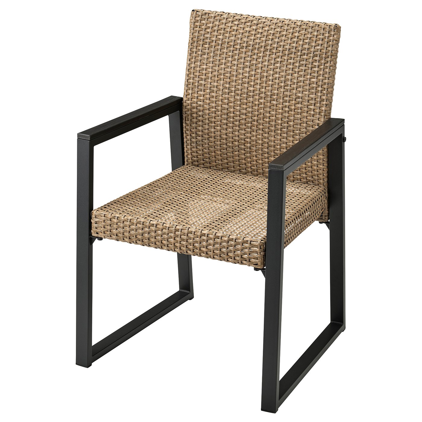 VÄRMANSÖ Silla para exterior, café
