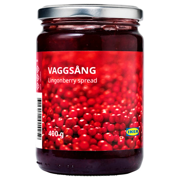 VAGGSÅNG Mermelada de lingon, 400 g