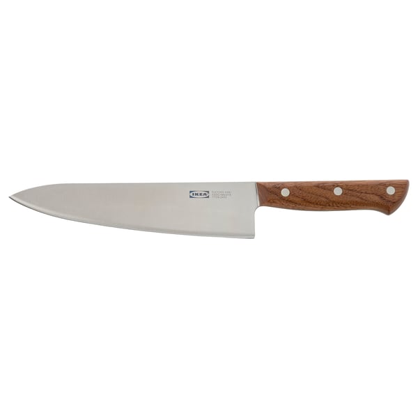 VARDAGEN Cuchillo de chef, ac inox/nogal, 20 cm