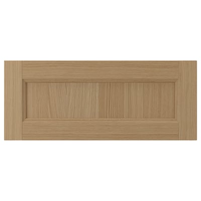 VEDHAMN Frente de cajón, roble, 61x25 cm