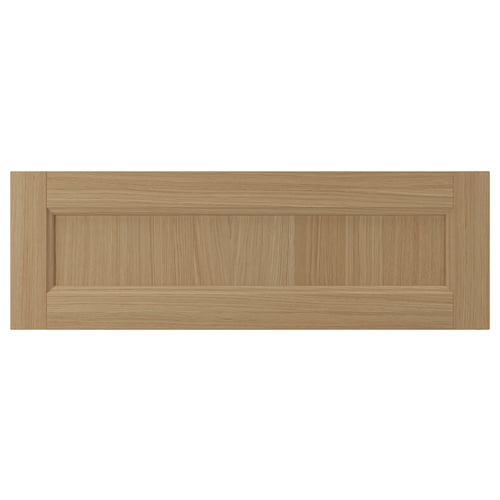 VEDHAMN Frente de cajón, roble, 76x25 cm