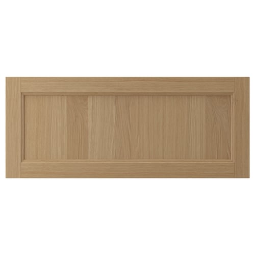VEDHAMN Frente de cajón, roble, 91x38 cm