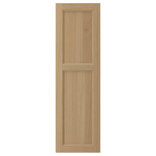 VEDHAMN Puerta, roble, 38x127 cm
