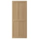 VEDHAMN Puerta, roble, 61x152 cm