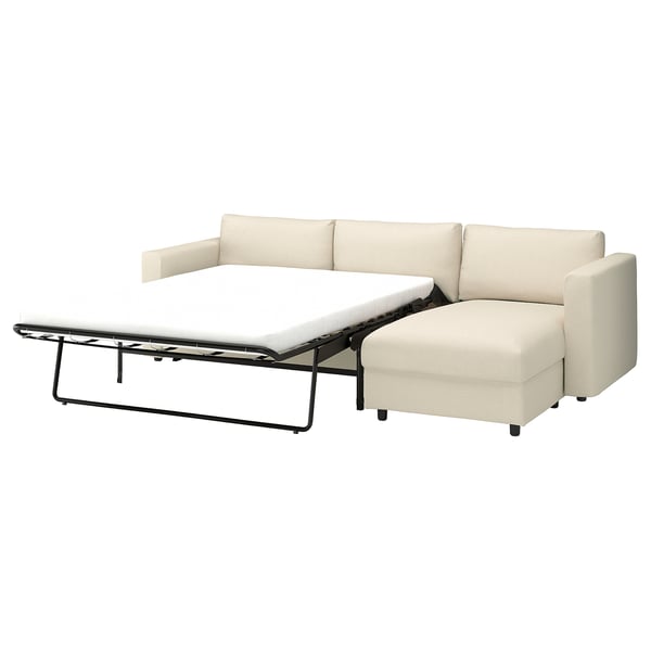VIMLE Sofá-cama 3 asientos chaise longue