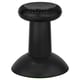 YXSTABY Taburete gaming palanca direccional, negro