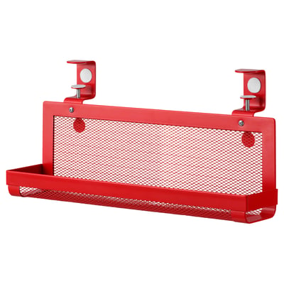 FÖRSÄSONG Cable management tray, red, 38 cm
