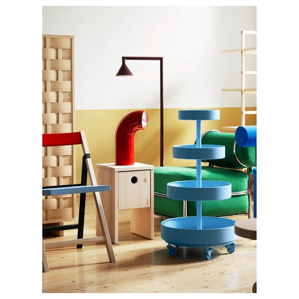 IKEA PS 2026 Shelving unit, pine, 160x35x161 cm