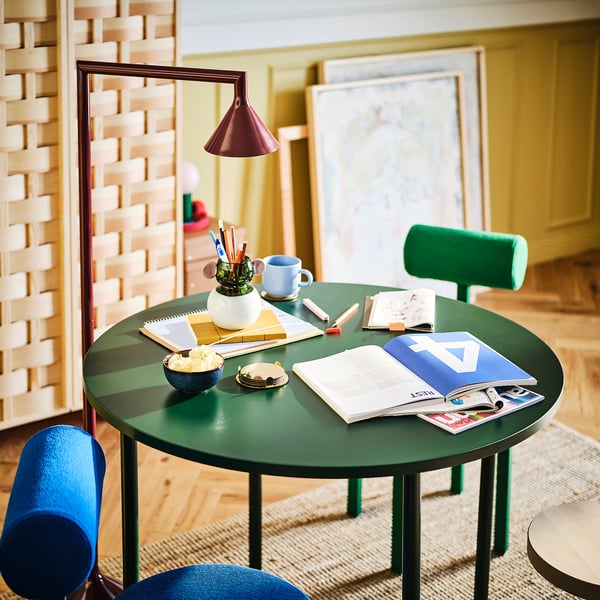 IKEA PS 2026 Table, green, 96 cm
