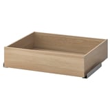 KOMPLEMENT wooden drawer, light brown, rectangle, modern design.