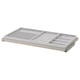KOMPLEMENT pull-out tray, beige, wood & plastic, rectangular, dividers for accessories.