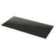 LOCKEBO Custom made worktop, black marble effect/glass composite, 1 m²x2.0 cm