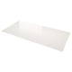 LOCKEBO glass worktop: rectangle, clear, smooth, recycled glass composite.