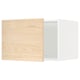 Light wood and white kitchen cabinet in square shape with modern design.