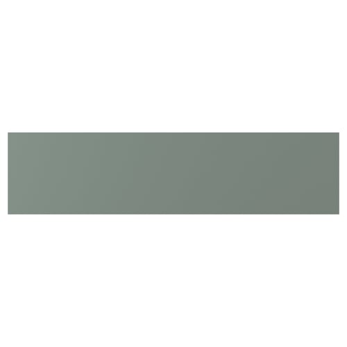 Grey-green NICKEBO panel, rectangular, smooth matte surface.